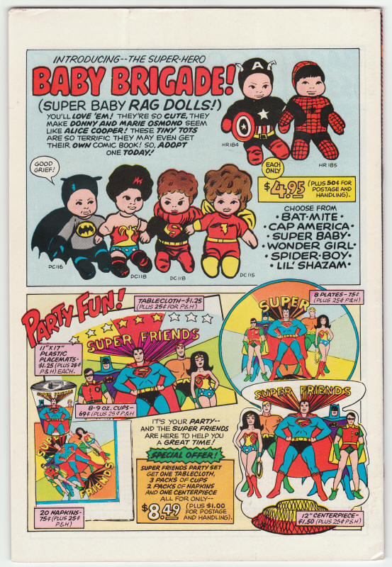 The Superhero Catalog Of Games, Books, Toys, Puzzles #1 back