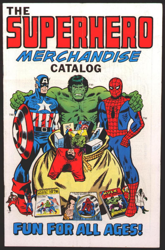 The Superhero Merchandise Catalog #1 front cover