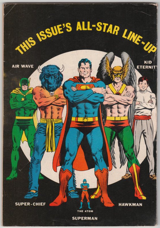 Superman #245 back cover