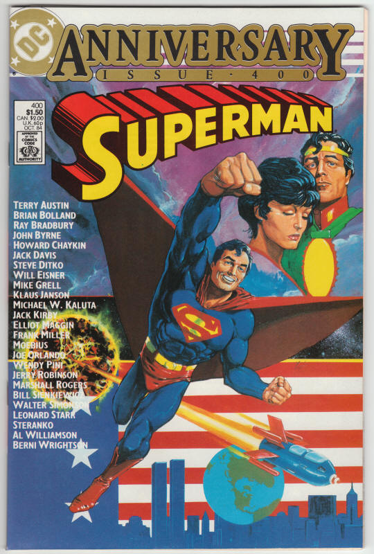 Superman #400 front cover