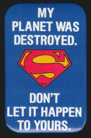 Superman IV Promotional Button