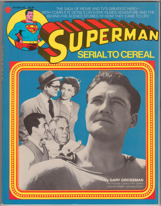 Superman Serial To Cereal front cover