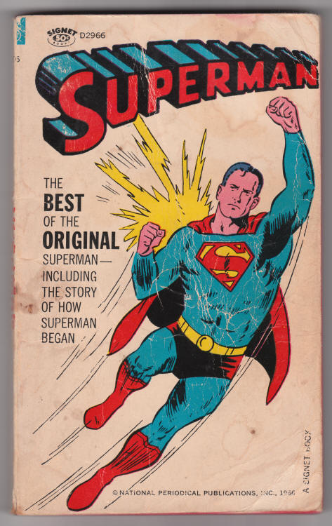 Superman 1966 Signet Paperback front cover