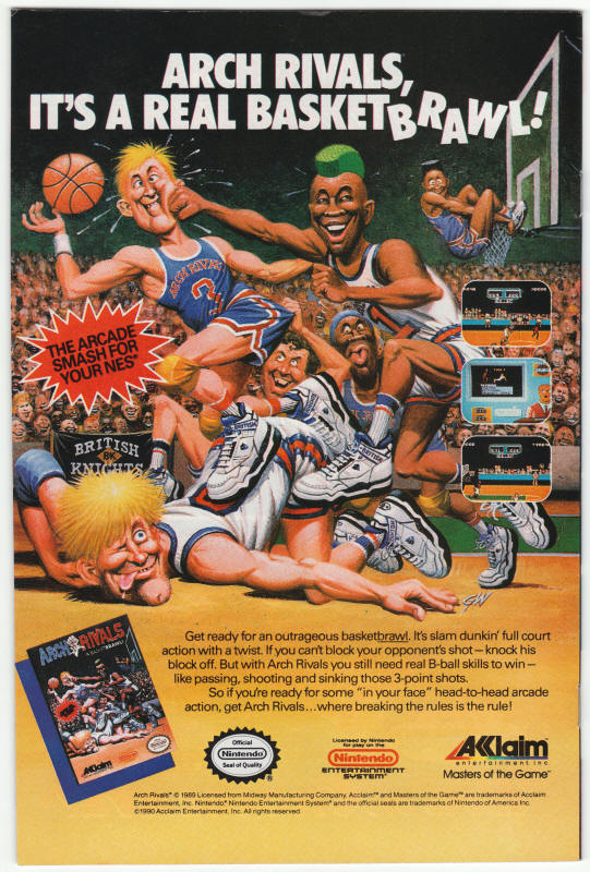 Superman Second Series #53 back cover