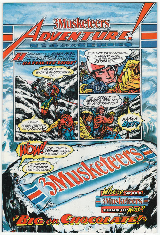 Superman Second Series #55 back cover