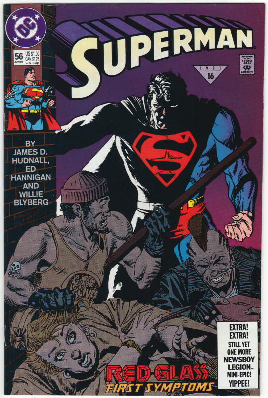 Superman Second Series #56 front cover