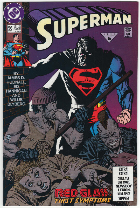 Superman Second Series #56 front cover