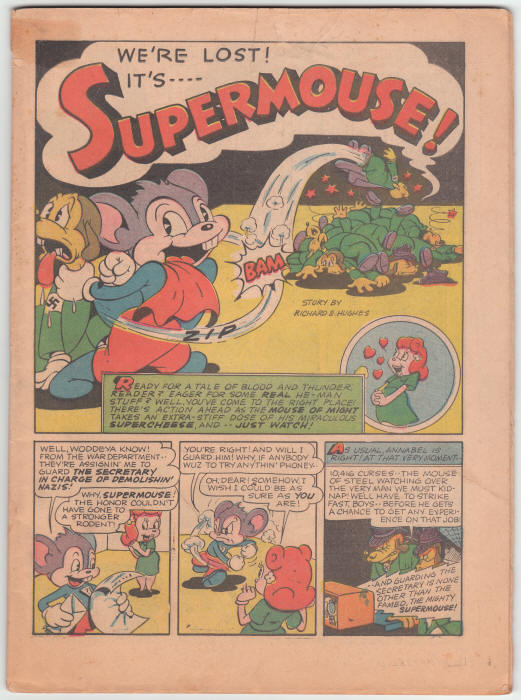 Coo Coo Comics Supermouse 1942 Comic Book Page 1