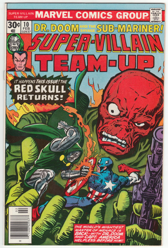 Super Villain Team Up #10 front cover