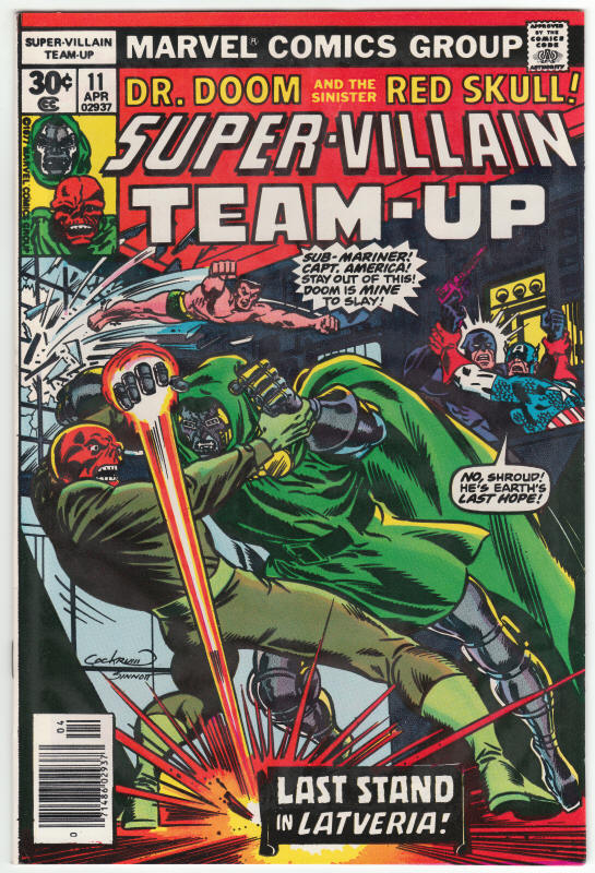 Super Villain Team Up #11 front cover