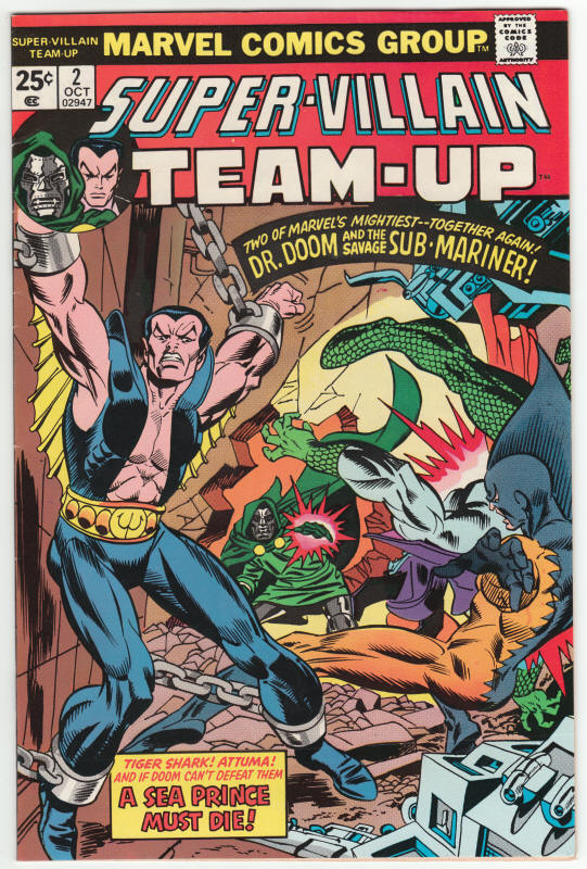 Super Villain Team Up #2 front cover