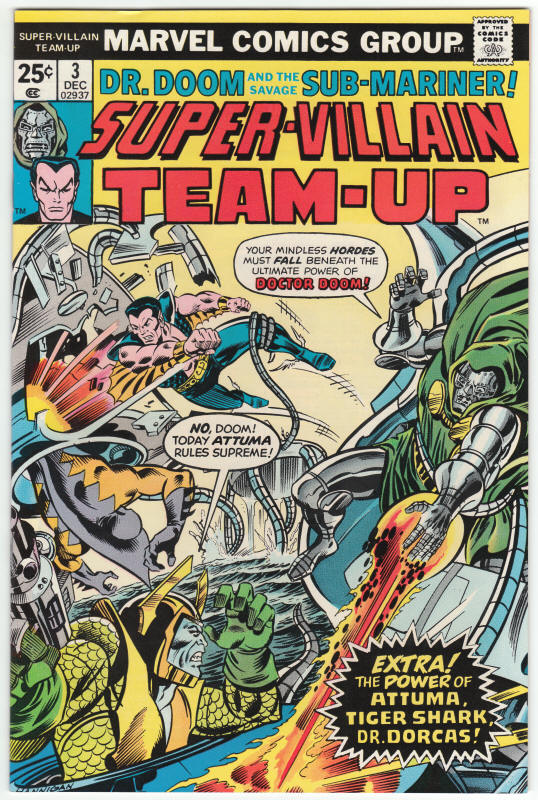 Super Villain Team Up #3 front cover