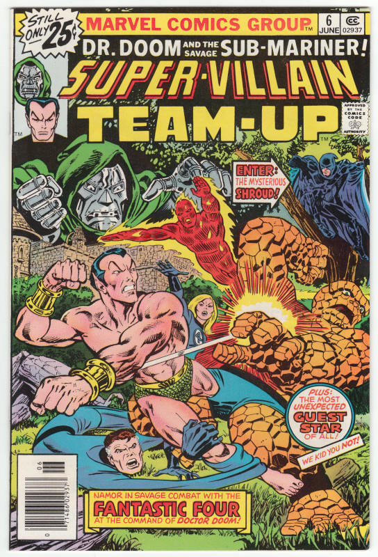 Super Villain Team Up #6 front cover