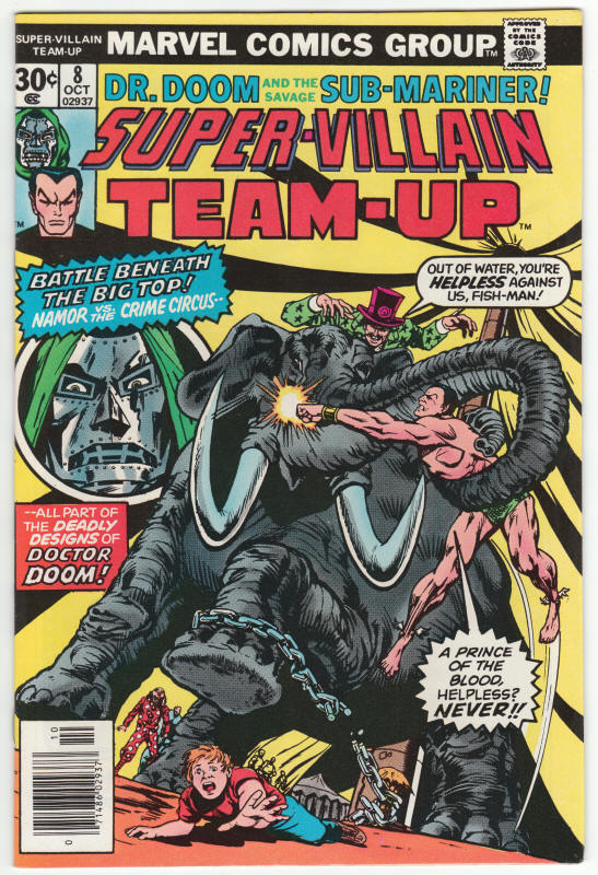 Super Villain Team Up #8 front cover