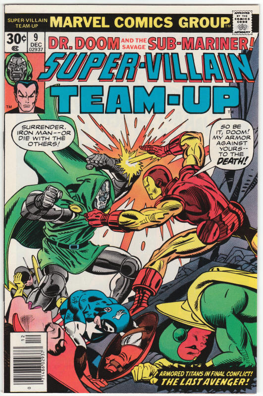 Super Villain Team Up #9 front cover