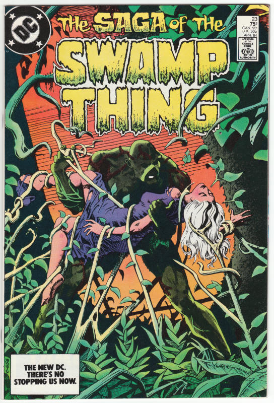 Swamp Thing 23 front cover