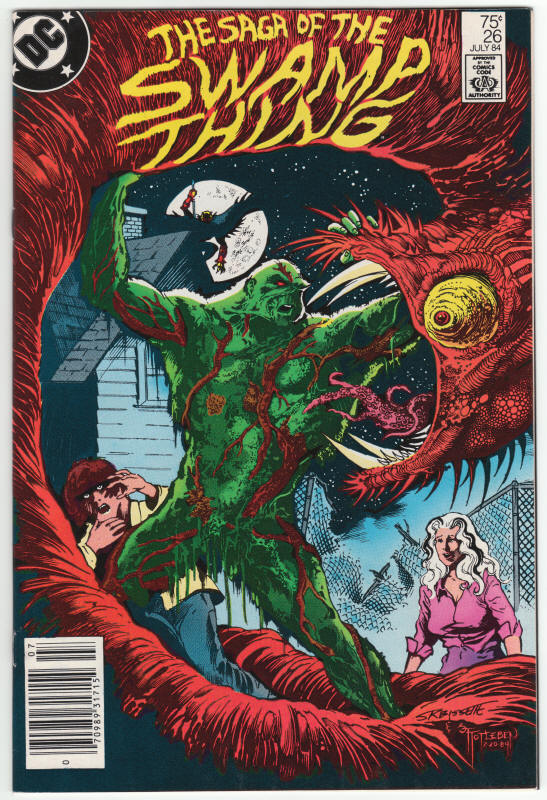 Swamp Thing 26 front cover