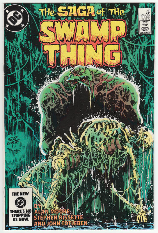 Swamp Thing 28 front cover