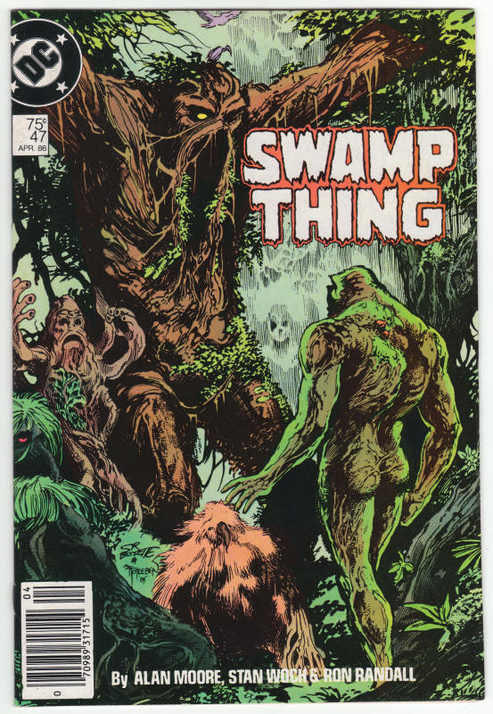 Swamp Thing #47 front cover