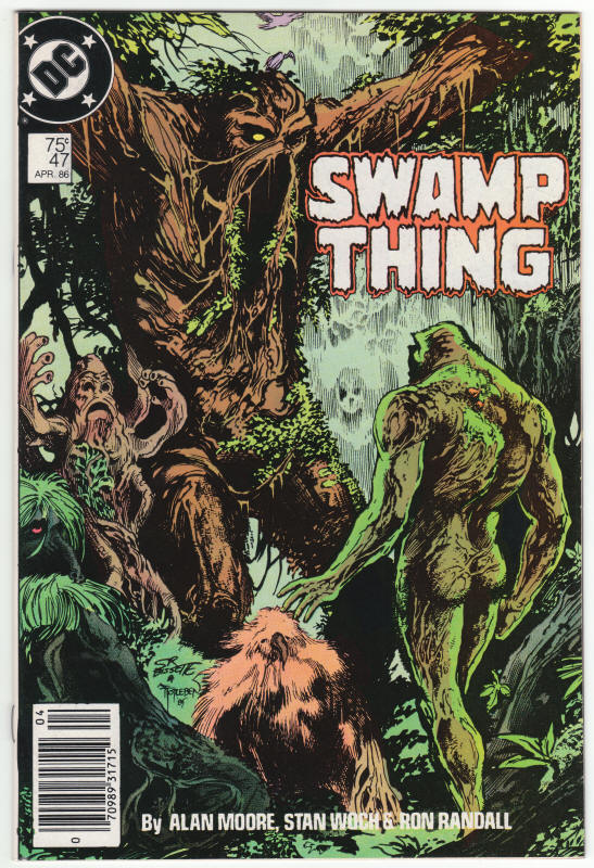 Swamp Thing #47 front cover