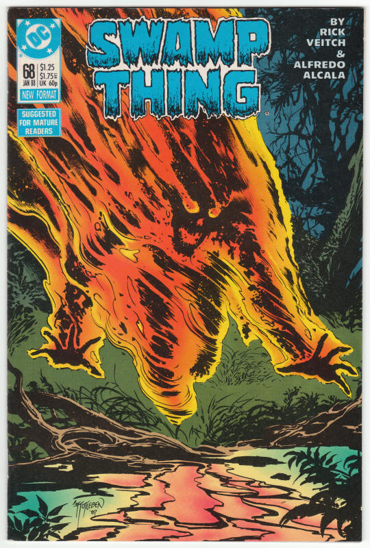 Swamp Thing #68 front cover