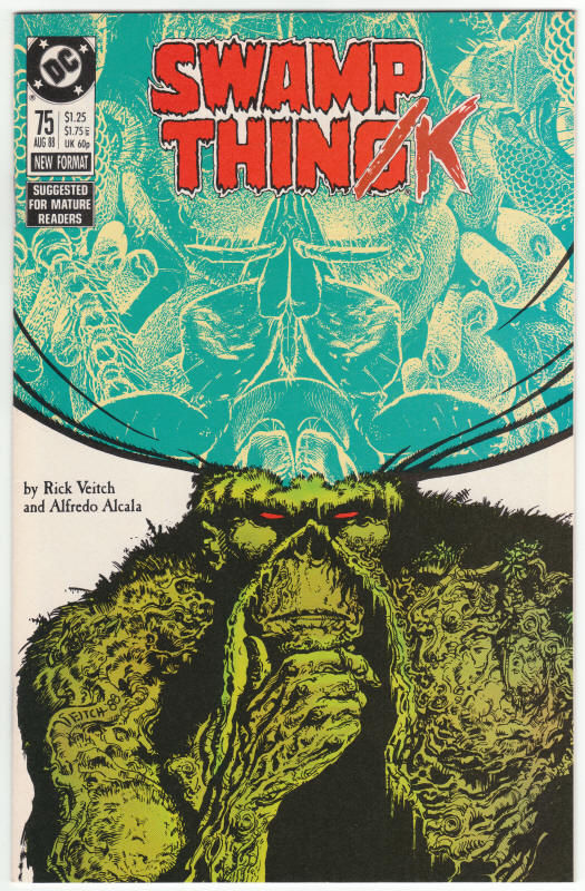 Swamp Thing #75 front cover