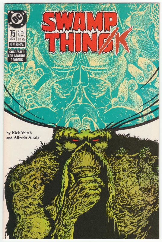 Swamp Thing #75 front cover