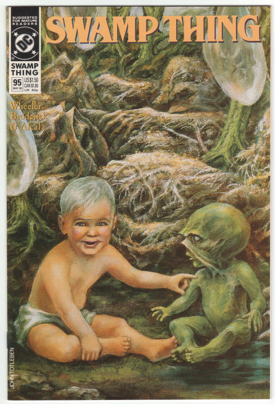 Swamp Thing #95 front cover