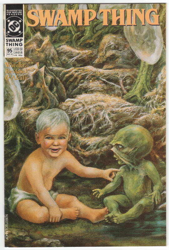 Swamp Thing #95 front cover