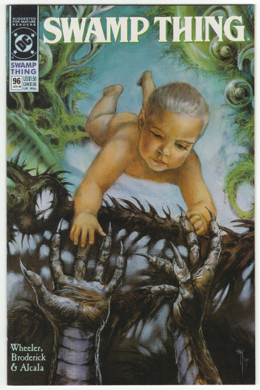 Swamp Thing #96 front cover