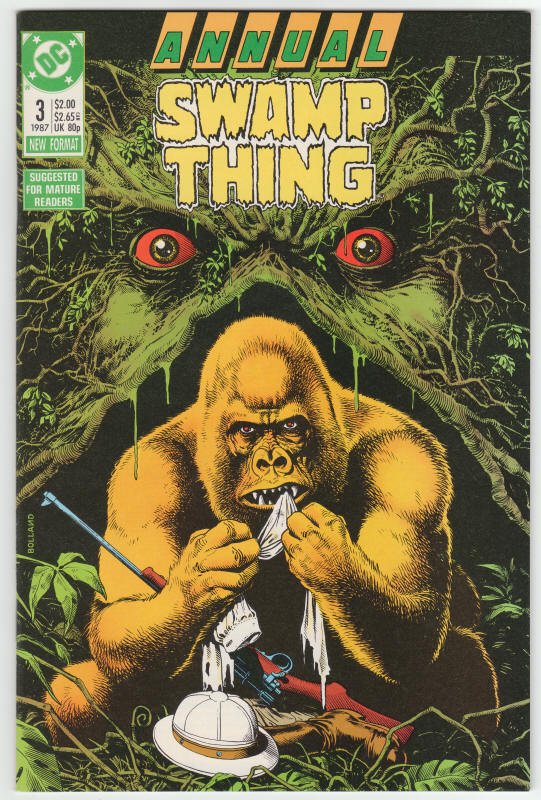 Swamp Thing Annual 3 front cover