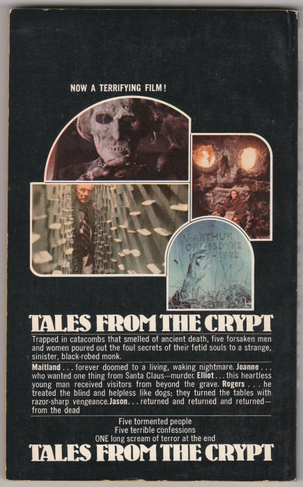 Tales From The Crypt Jack Oleck back cover