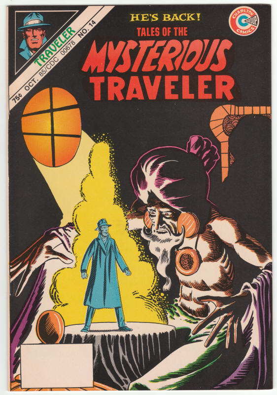 Tales Of The Mysterious Traveler #14 front cover