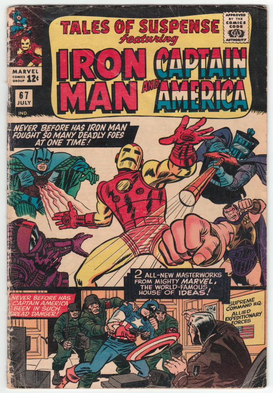 Tales Of Suspense #67 front cover