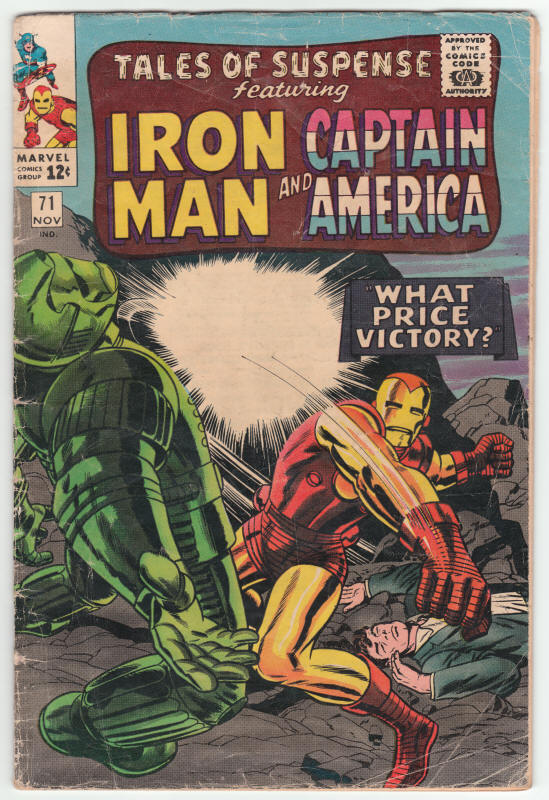 Tales Of Suspense #71 front cover