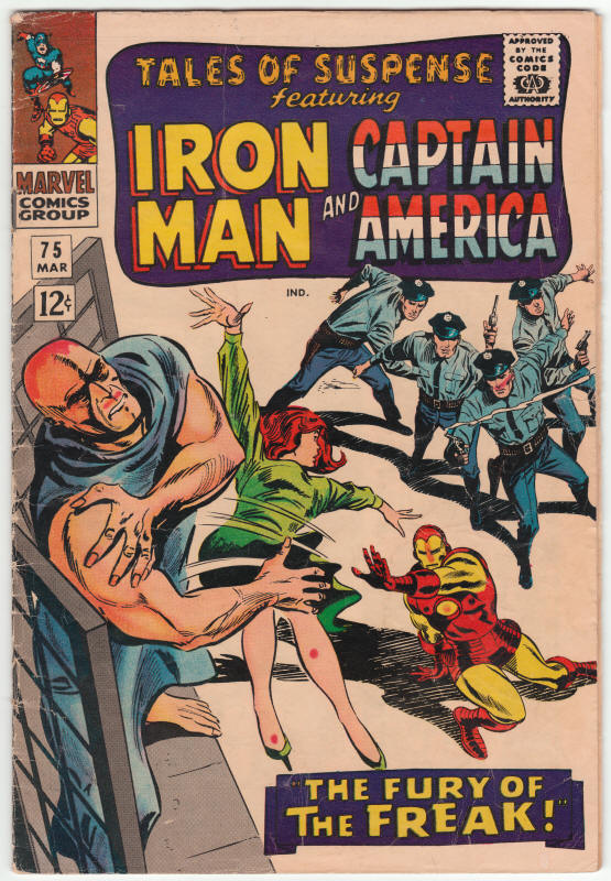 Tales Of Suspense #75 front cover
