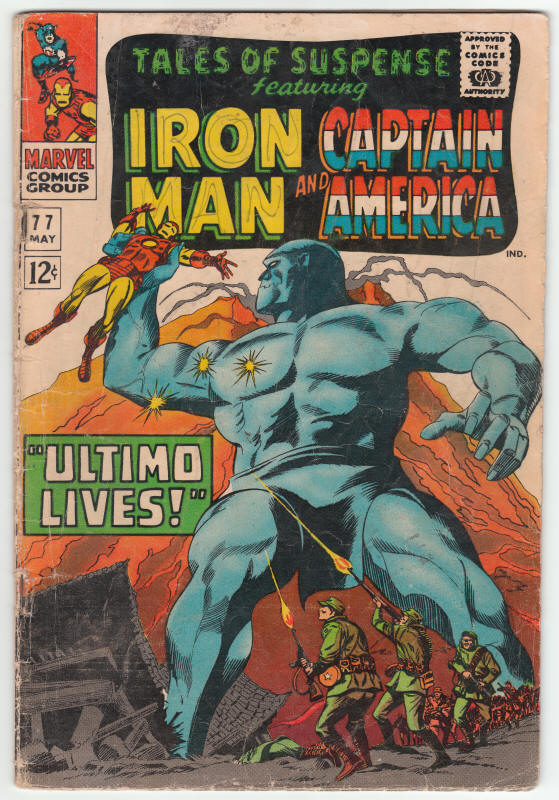 Tales Of Suspense #77 front cover