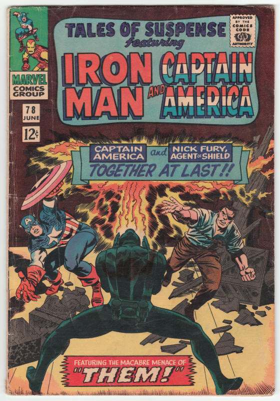 Tales Of Suspense #78 front cover