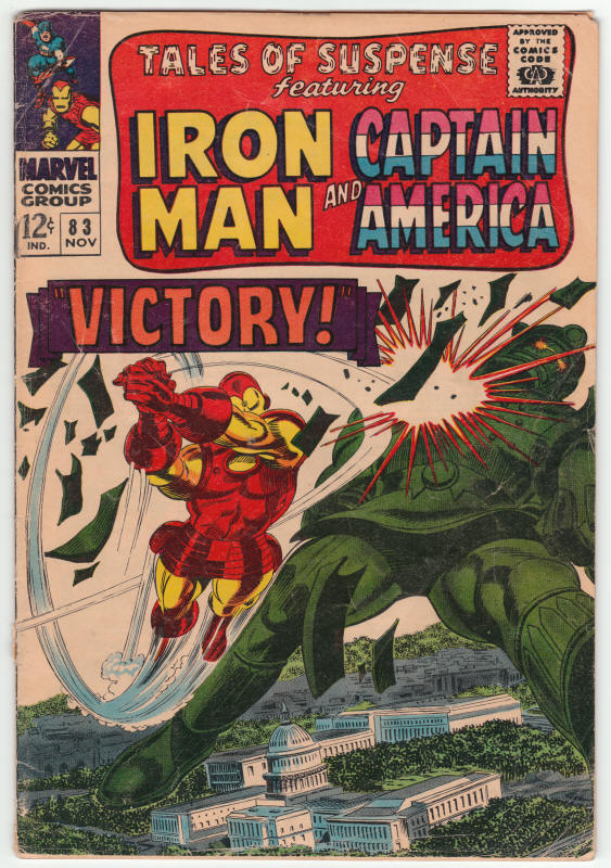 Tales Of Suspense #83 front cover