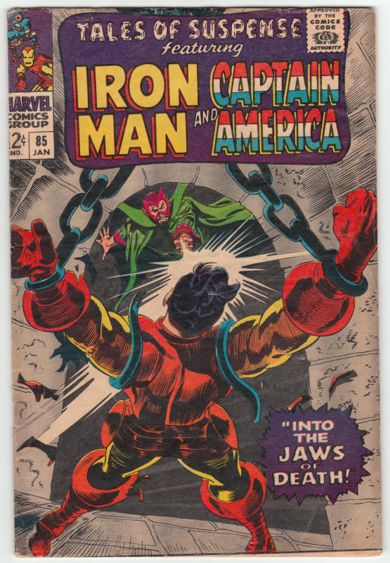 Tales Of Suspense #85 front cover