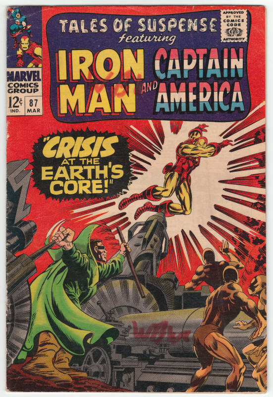 Tales Of Suspense #87 front cover