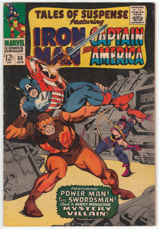 Tales Of Suspense #88 front cover