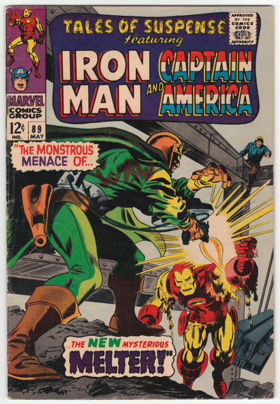 Tales Of Suspense #89 front cover