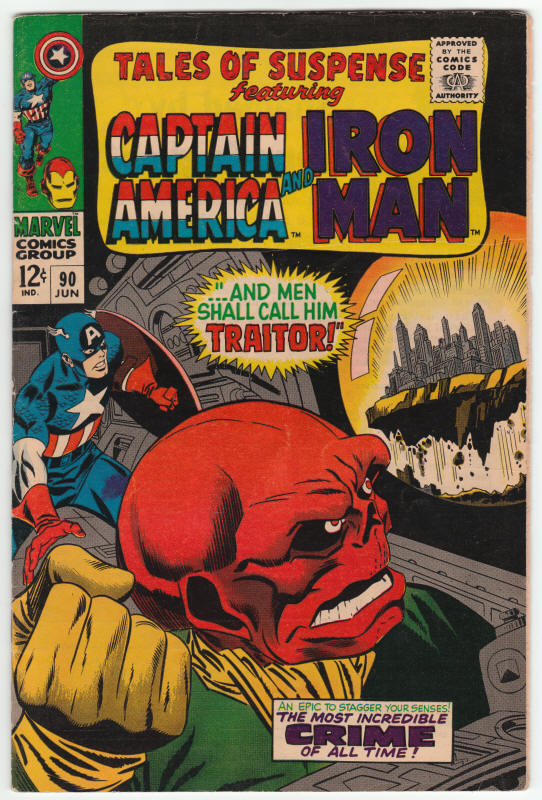 Tales Of Suspense #90 front cover