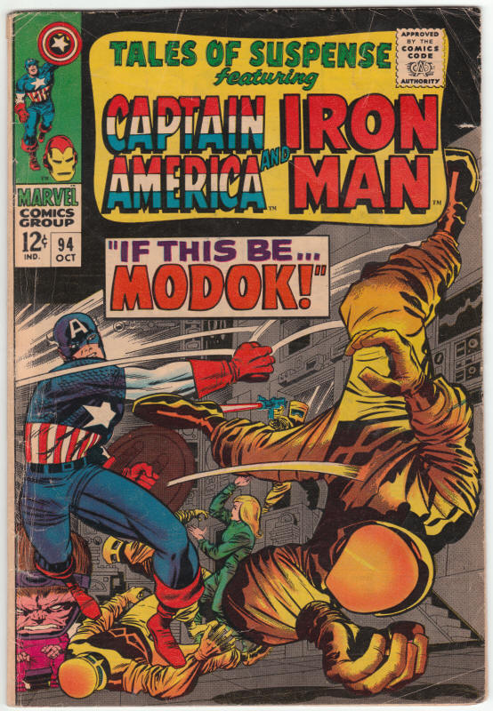 Tales Of Suspense #94 front cover