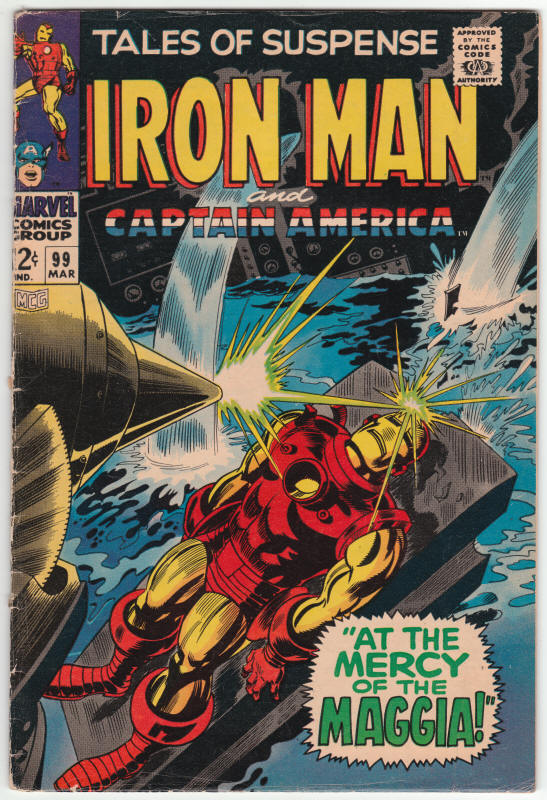 Tales Of Suspense #99 front cover