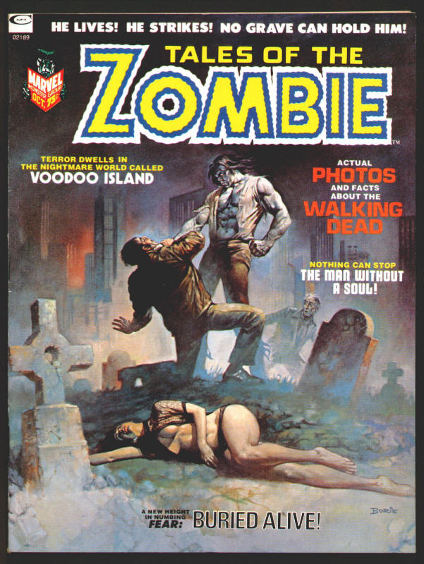 Tales Of The Zombie #2 front cover