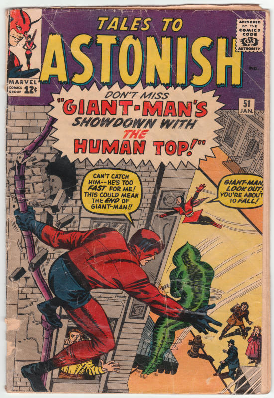 Tales To Astonish #51 front cover