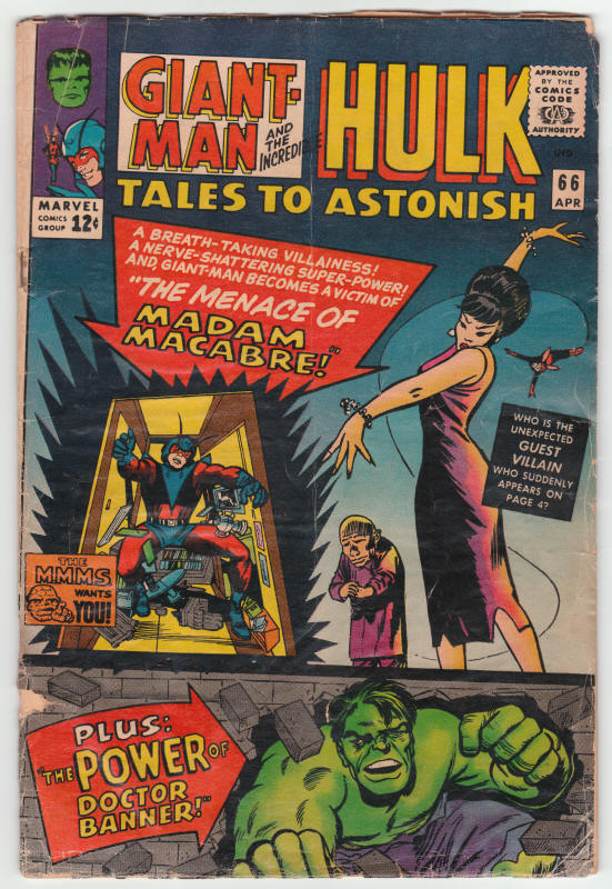 Tales To Astonish #66 front cover