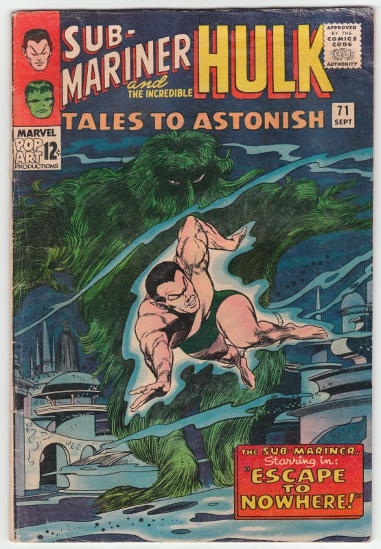 Tales To Astonish #71 front cover